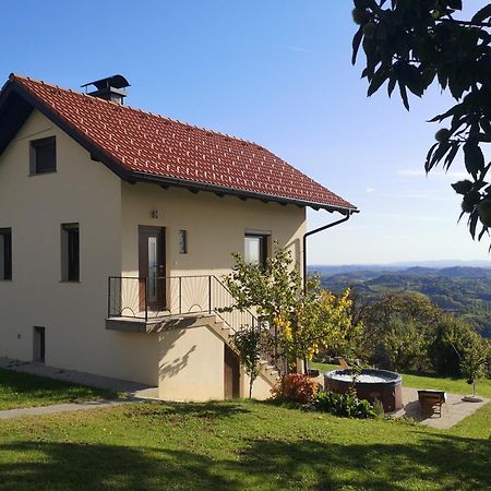 Apartma Hisa Na Ravnah With Hot Tub Pišece Exteriér fotografie